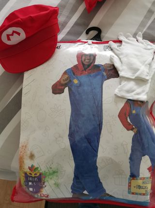 Disfraz niño Mario bros