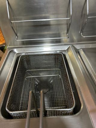 Freidora Industrial Rapagas 2 Cubas de 12 litros