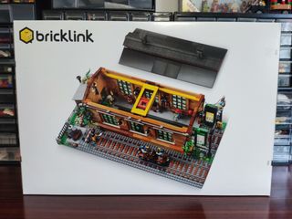 Lego BL 910033 Old Train engine shed 