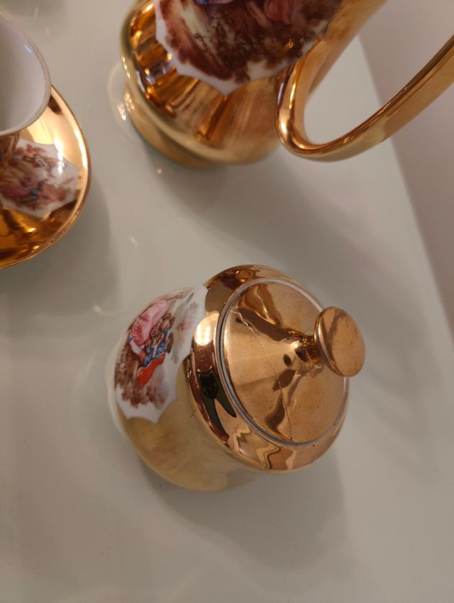 Vajilla porcelana Vintage