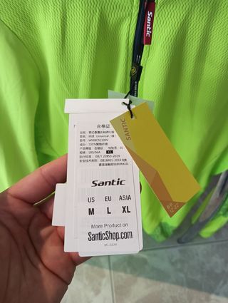 Camiseta Santic. Talla L.