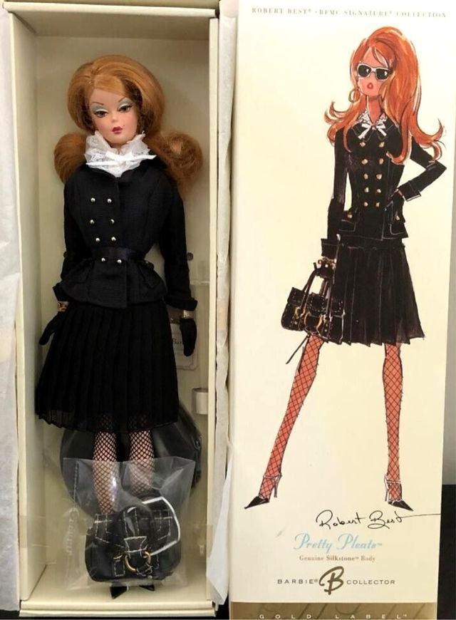 BARBIE Pretty Pleats Genuine Silkstone Body