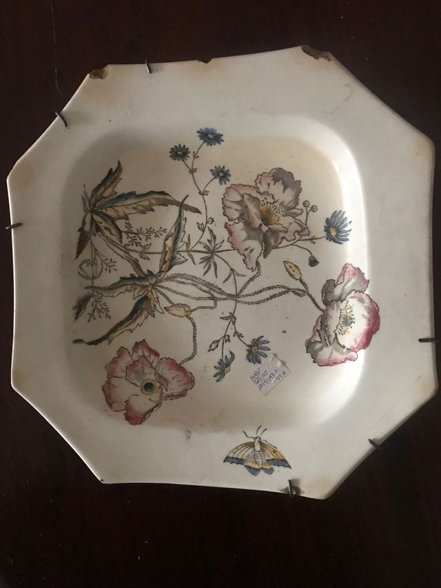 Bandeja octogonal PICKMAN datada 1899/1930