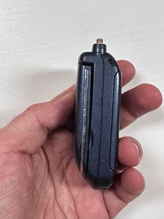 Motorola movil vintage retro azul