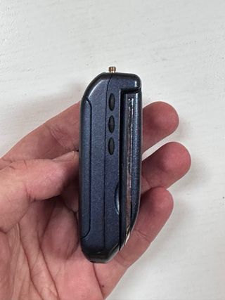 Motorola movil vintage retro azul