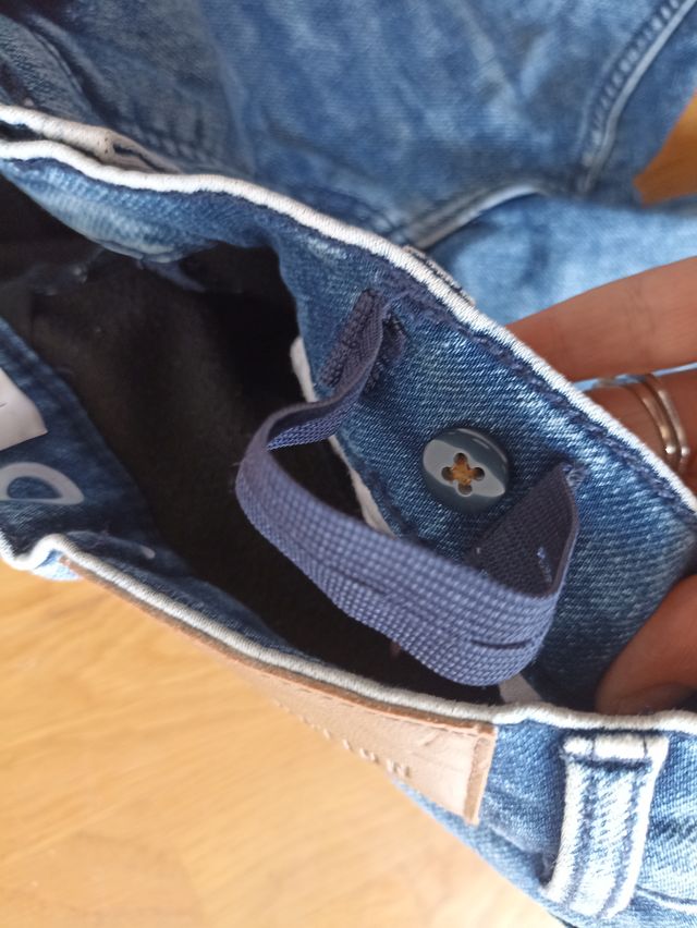 Pantalón tejano forrado jog denim C&A perfecto