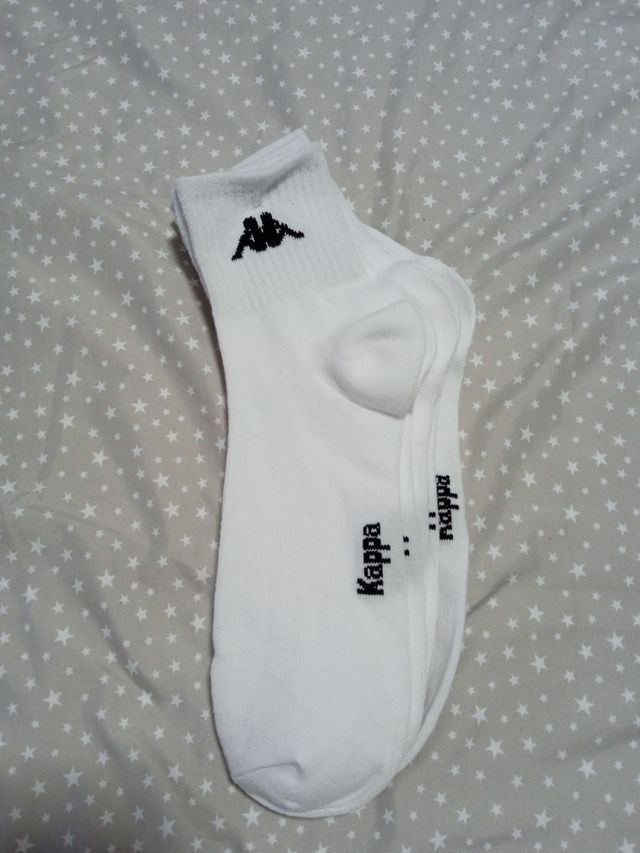 Pack de 3 pares de calcetines blancos
