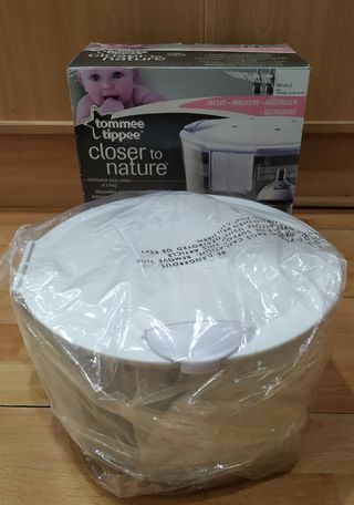Esterilizador de  biberones para microondas