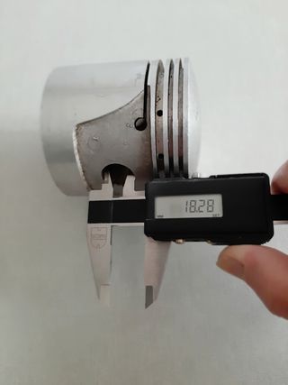 Pistón Moto antigua 4 T