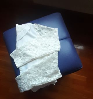 BLUSA BEIS CLARA CON ENCAJE