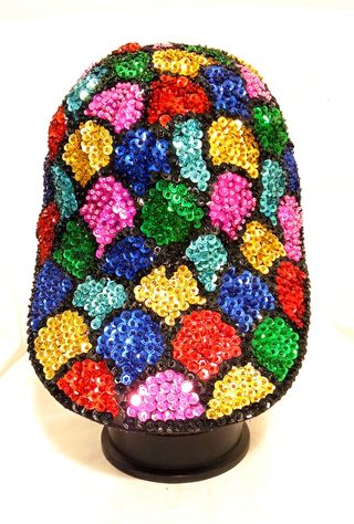 Capellini donna pallets multicolore elasticompote