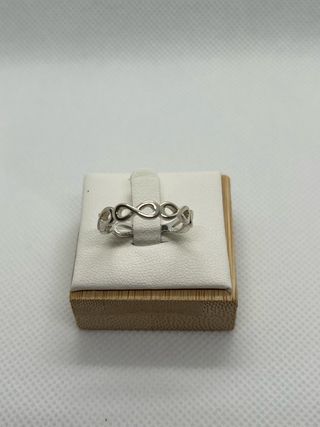 Anillo infinito plata 925