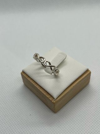 Anillo infinito plata 925
