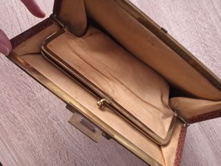 Monedero Vintage marrón 