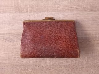 Monedero Vintage marrón 