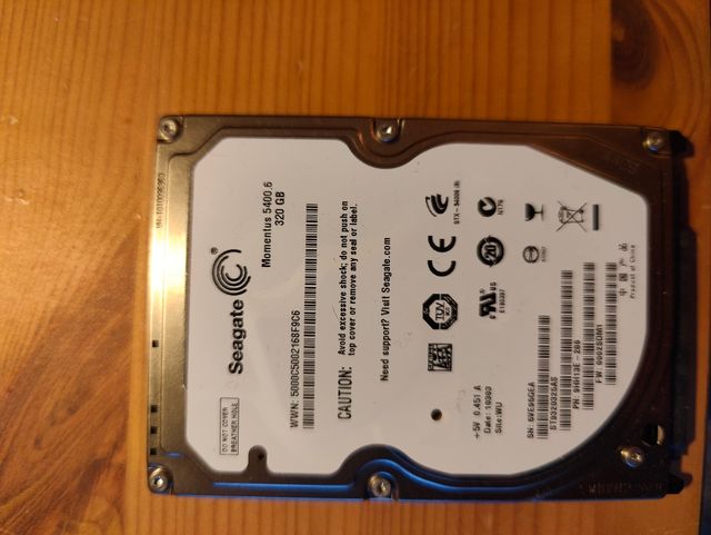 Hard disk hdd 320 gb