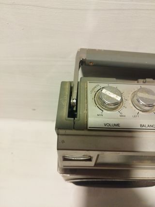 Radio cassette boombox sanyo