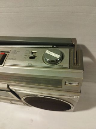 Radio cassette boombox sanyo