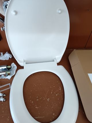SCHÜTTE - Asiento de inodoro con suave cierre met