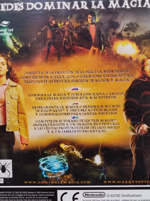 Game Cube juego Harry Potter
