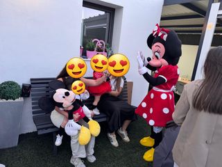 Alquiler disfraz mickey y minnie