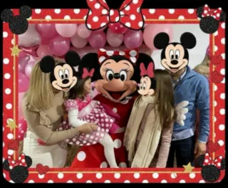 Alquiler disfraz mickey y minnie