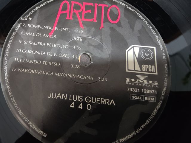 Vinilo Juan Luis Guerra