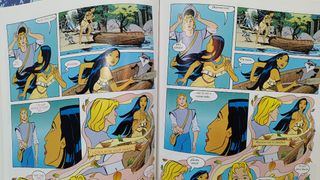 Pocahontas. Edición bilingüe español/inglés. Cómic