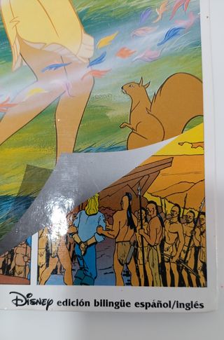 Pocahontas. Edición bilingüe español/inglés. Cómic