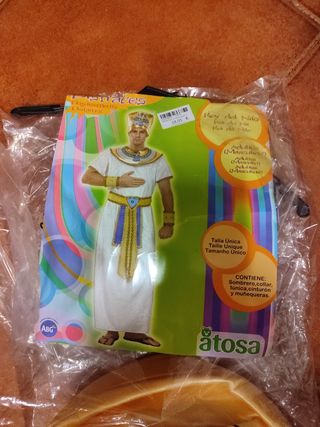 Disfraz faraon