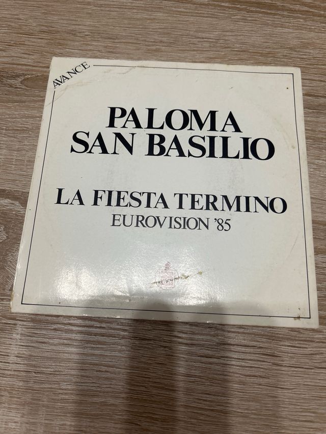 Vinilo de Paloma san Basilio