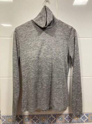 Jersey fino/Camiseta cuello alto HM