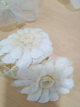 Lote Flores para vestidos de novia