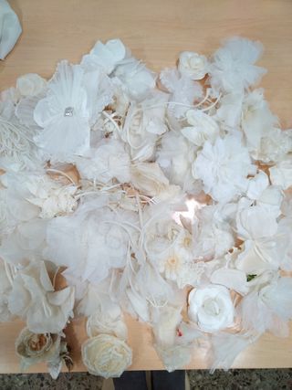 Lote Flores para vestidos de novia