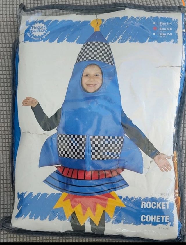 Disfraz cohete
