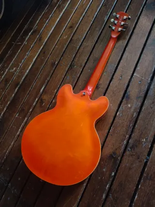Semihollow con bisby y roller hartwood