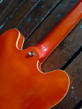 Semihollow con bisby y roller hartwood