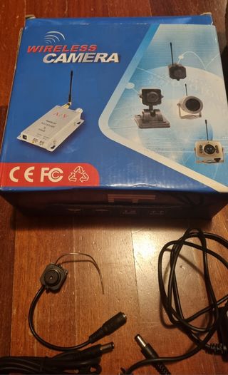 Wireless Camera with Radio AV Receiver