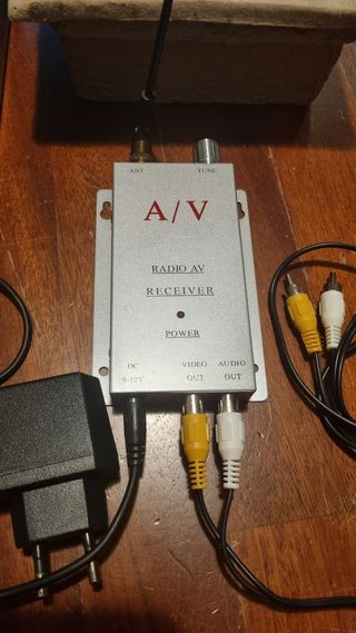 Wireless Camera with Radio AV Receiver