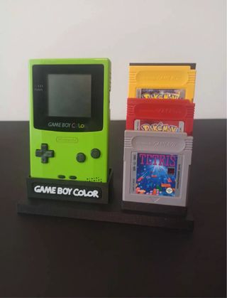 Soporte para Game boy y Cartuchos