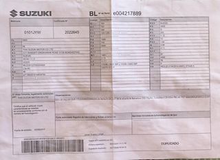 Moto Suzuki Burgman 200cc