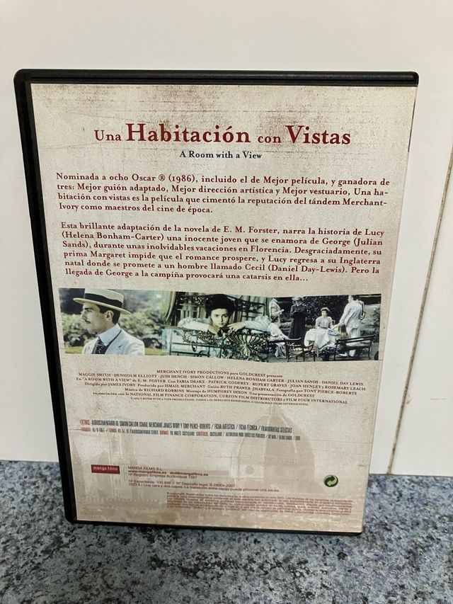 Dvd Una habitacion con vistas