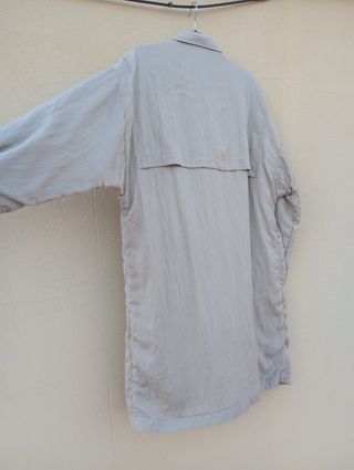 ZARA gabardina ancha oversize t.S