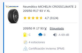 Neumáticos Cross climate