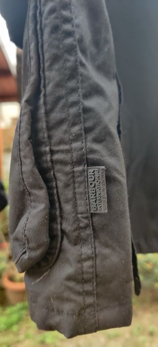 Giacca tecnica Barbour nera