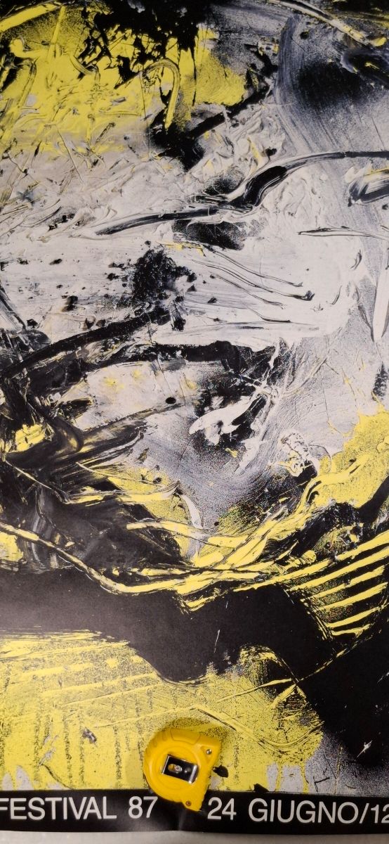 Manifesto Poster Vedova Festival Due 87