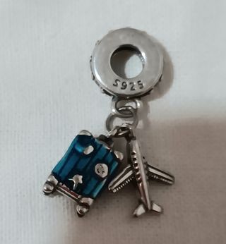 Charm plata de ley viajar