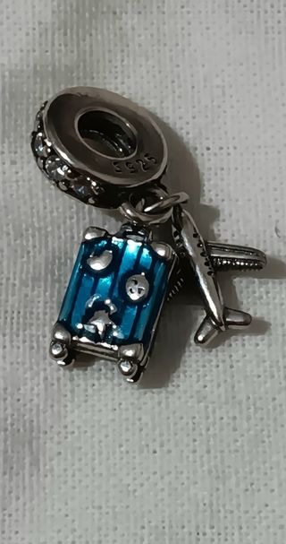 Charm plata de ley viajar