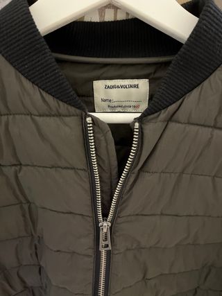 Zadig voltaire cazadora acolchada talla s