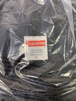 Supreme Corteiz Rules The World Tee Black